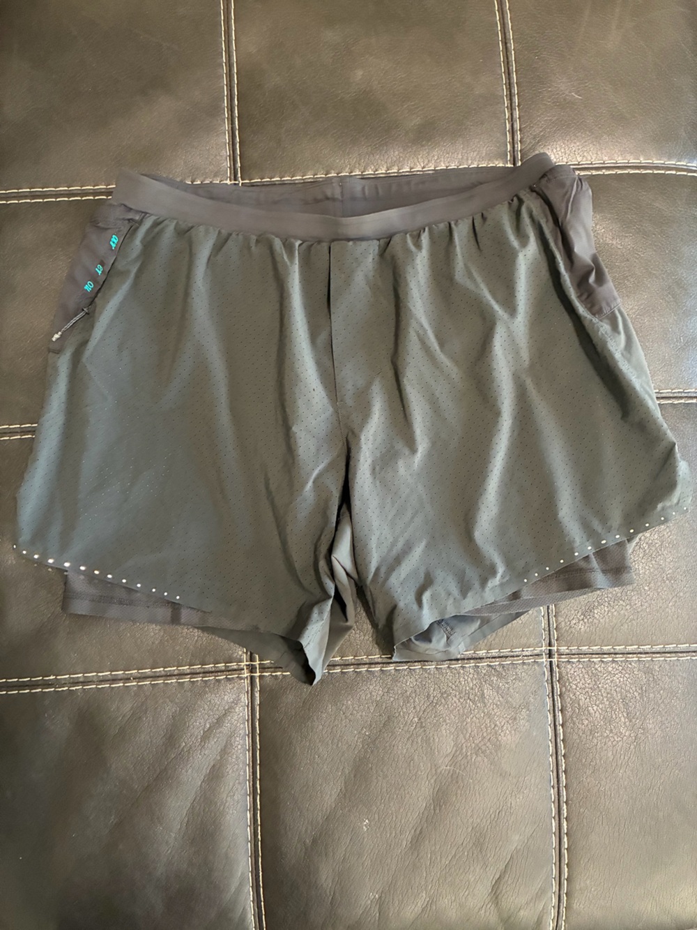 Black Lululemon Running Shorts